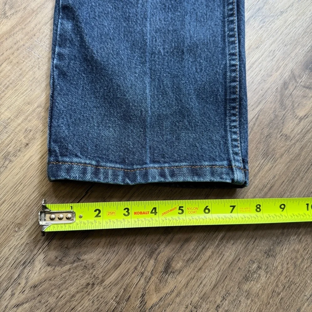 Vintage Women's High-Rise Denim Jeans - Size 7 x 34 Style 14MWZDD - Picture 5 of 15